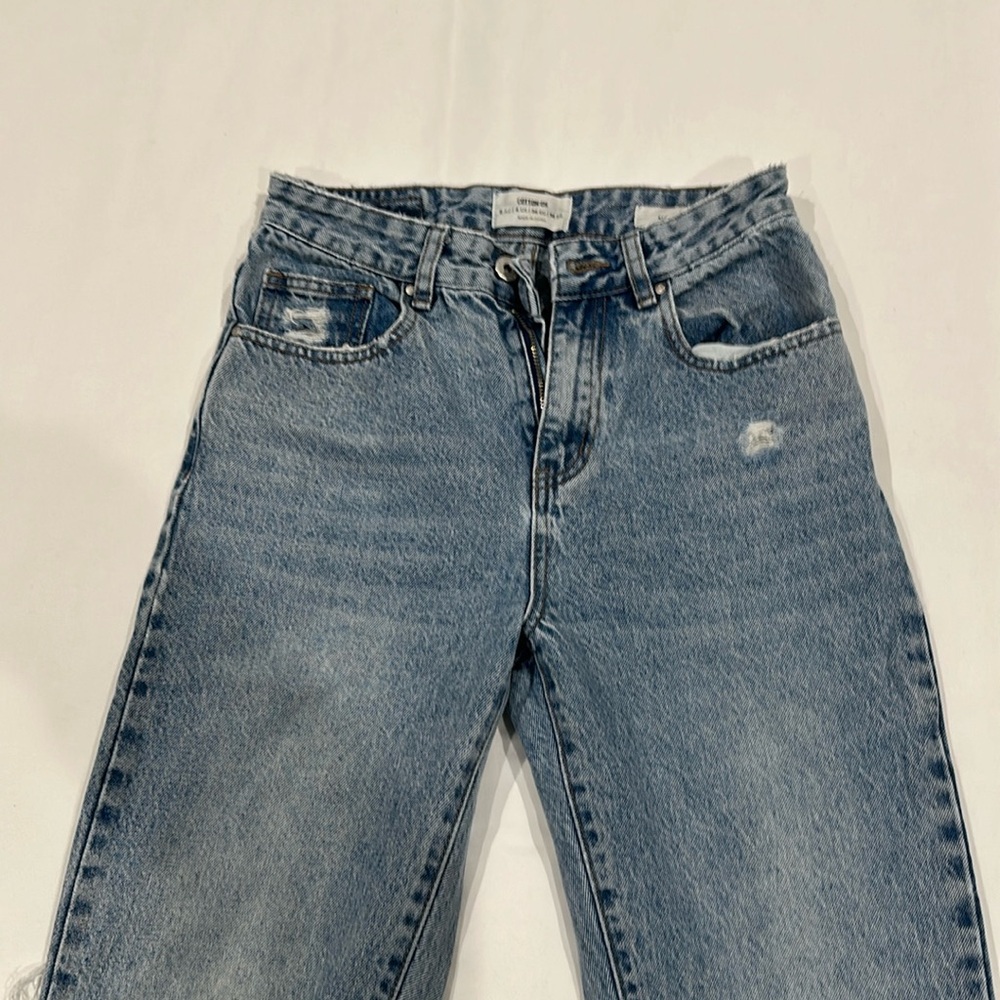 🤍 cotton on mom jeans